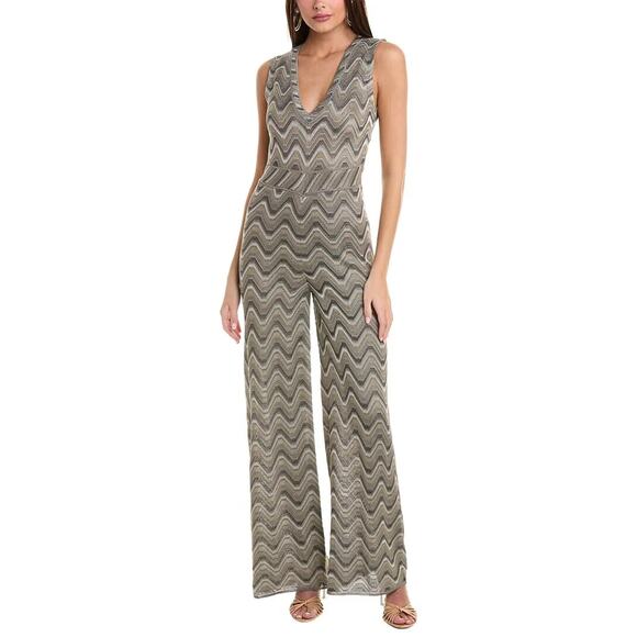 Wave Pattern Jumpsuit